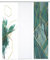 HOME in green 84058 | SIGNUM Schiebegardine recyceltes Polyester Bambusoptik 245x60, Farbe:grün, Größe:245 x 60 cm, Anzahl:3er Set (1x Uni. 1x Bedruckt. 1x Bedruckt)