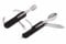 Preiswert&Gut 7tlg Campingbesteck Besteck Bundeswehr Set klappbar Feldbesteck prepper survival