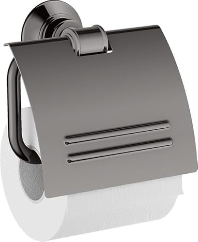 Hansgrohe AXOR Montreux Paper Roll Holder 42036000; color: Polished Black Chrome