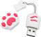 DONWEI USB-Stick, 128GB Speicherstick, USB 2.0 Flash-Laufwerk, USB Flash Drive (Pack of 1, weiß)