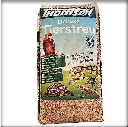 15 kg Deluxe Tierstreu XXL Buchenholz-Granulat Vögel, Nager, Reptilien