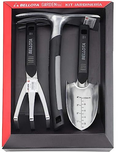 La zappa Set 3 pezzi trapiantatore, rastrello e zappetta attrezzi per giardino