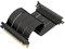 LINKUP - AVA5 PCIE 5.0 Riser Cable | RTX5090 RX9070 GPU Ready | x16 128GB/s Speed | Compatible with PCIe 4.0 & WRX80/WRX90E | Straight, Black 20cm
