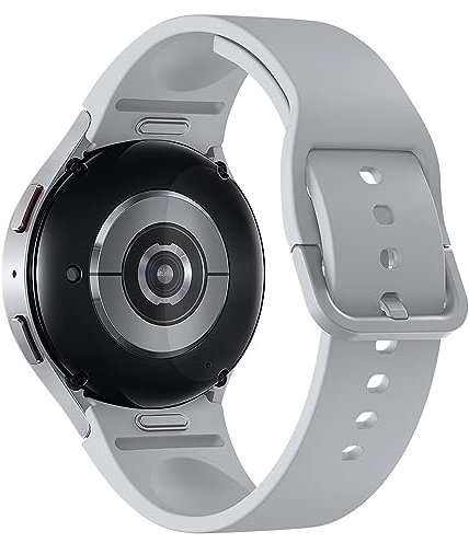 Correa de Silicona para Samsung Galaxy Watch 7/6/5/4/FE Band 40mm 44mm/Watch 6 Classic 47mm 43mm/Watch 4 Classic 46mm 42mm ,20mm One Click Correas Deportivas Repuesto Banda para Mujeres/Hombres,Gris