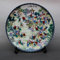 Plato de porcelana china antigua Qing Famille-Rose de 24 cm