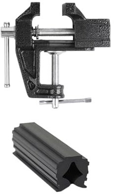 F Fityle Golf Club Grips Set, Golf Regripping with Rubber Vice Clamp for Change Grip