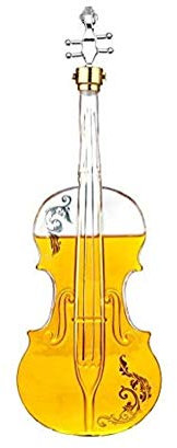 LeGDOr Bottle Rack Wine Rack Wine Glass Holder Glass Wine Decanter For Vodka Bottle Creative Violin Decorative Wine Set Of Shot Glasses Vodka 1000ml Decanter Decanter For Wine Glass