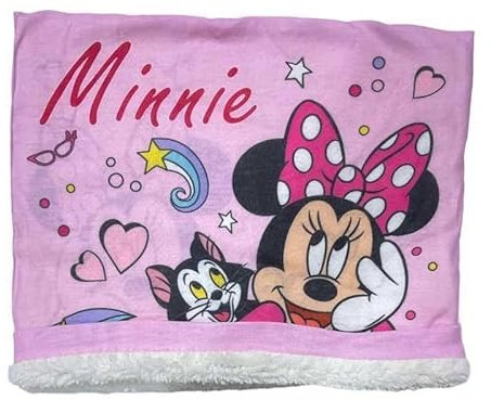 ILS I LOVE SHOPPING Schlauchschal für Kinder, warm, warm, für den Winter, für Jungen, weich, Für Minnie Mouse Maus, Einheitsgröße
