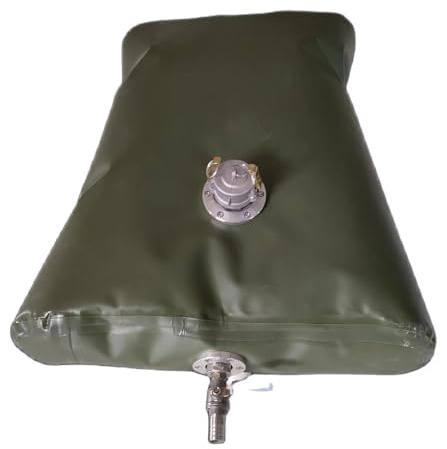 XFYESL Fuel Can Thickened TPU car small oil bladder, complete set of aluminum alloy, can hold 200 liters Jerry Cans