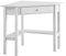 Wohnling Eckschreibtisch 76x76x76,5 cm Weiß Schreibtisch mit Schublade, Homeoffice Computertisch Platzsparend mit Stauraum, Büro Ecktisch Laptoptisch Arbeitszimmer