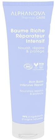 ALPHANOVA Thermal Care Balsam Riche Intensiv Repair Hydra + 200 ml | Hyaluronsäure, natürlich, Bio-zertifiziert