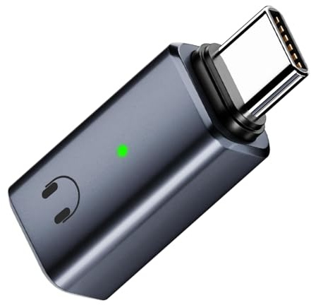 USB C to Light-ning Earphone Audio Adapter Converter for iPhone 16/15, iPad Pro/Air, MacBook and More (Only for Headphone, No Charge)