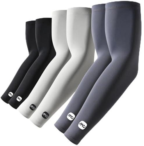 ROCK TAKIN Manchons de protection solaire UV pour homme et femme, UPF 50 + manchons de soleil rafraîchissants pour couvrir les bras, couvertures de compression sportives