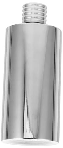 GLEAVI Edelstahlflasche Röhrenförmige Wasserflasche Zum Tragen Edelstahltrinkflasche Für Outdoor-aktivitäten Und Reisen Zum Befüllen Mit Alkohol Oder Anderen Spirituosen