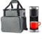 ComfyHarbor Premium Coffee Machine Travel Bag - Waterproof Padded Case with Adjustable Shoulder Strap, Fits Most Espresso Machines (30x34x18cm, Grey)