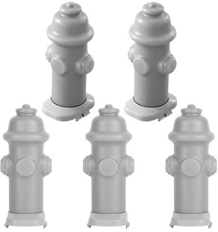 Hundetöpfchentraining, Welpen-Urin-Training, tragbare Haustier-Toilette, kompaktes Hunde-Urin-Werkzeug für Haus, Zimmer, Garten, Rasen, Outdoor, 4,9 x 5,9 x 13,9 cm, Grau