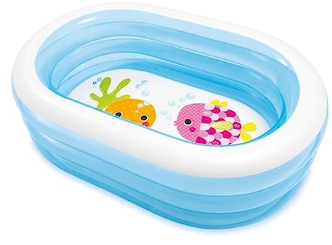 GOOPEEG Piscina Acqua Piscina Gonfiabile Piscina Fuori Terra con Coperchio Grande Regalo Piscina per Famiglie Fuori Terra Esterni