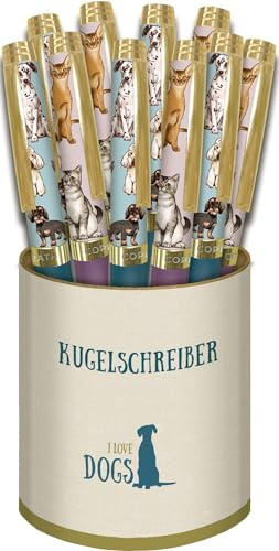 Kugelschreiber: I love cats & dogs