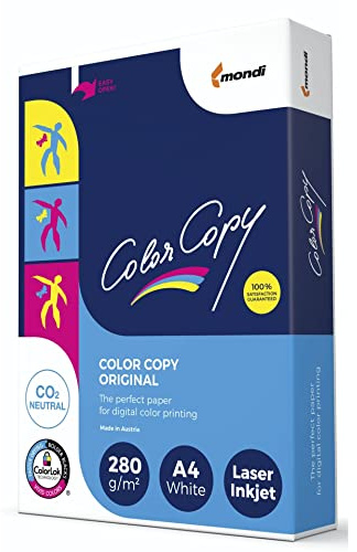 Mondi Color Copy Druckpapier, DIN A4, 280 g/m², 1 Risma mit 150 Blatt
