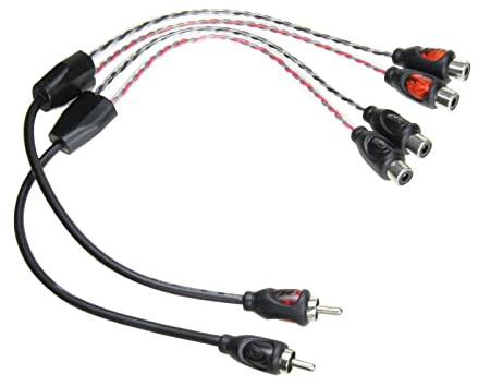 1 paio di cavi RCA a Y Symphony Line Mid Range, 1 maschio/2 femmina, 0,3 m.