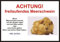 INDIGOS UG - Achtung/Fun Schild Meerschwein Türschild - laminiert DIN A5