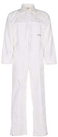 Planam 1542054 BW 270 Rallye-Anzug, Reinweiß, Größe 54