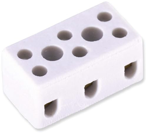 Porzellan-Klemme 3-Fach