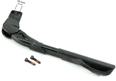 Ursus Unisex – Erwachsene Wave Rear 24 Hinterbauständer, Schwarz, Einheitsgröße