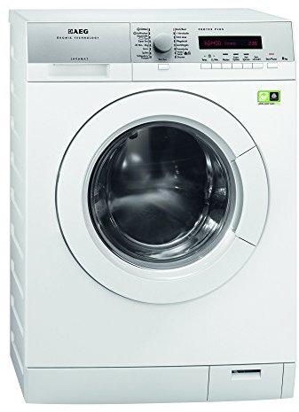 AEG L79685FL Machine à laver FL/A+++ / 97 kWh/an / 1600 tr/min, 8 kg/Blanc/écran LED/Option taches universelles