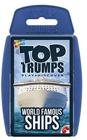 Top Trumps World Famous Ships Card Game
