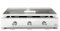 Plancha gaz Simplicity 3 feux inox Plaque inox massif 7 mm d'épaisseur Plaque de cuisson de 72 x 41 cm Structure tout inox