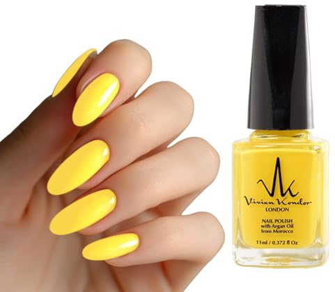 Vivien Kondor Vegan Friendly Argan Care Nail Polish (Bumble Bee)