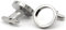 NaturSchatulle Manschettenknöpfe Rohlinge Silber I 3 Paar Runde Cabochon Fassungen Hochwertige Accessoires Basteln DIY Schmuckherstellung Nickelfrei