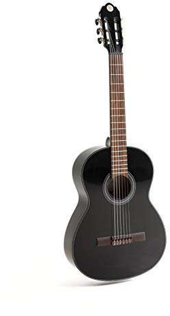 Juan Miguel Navarrez Konzertgitarre, klassische Gitarre, 1/2 special dark moon - schwarz