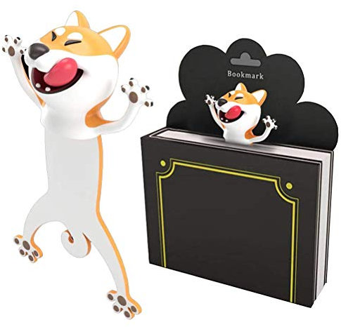 Lesezeichen Kinder, Lustiges 3D Cartoon Tier Lesezeichen mit kreativem Geschenk des flachen Körpers für Kinder und Mädchen