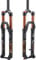 BUCKLOS 26/27.5/29 inch MTB Fork 120mm Travel, 1-1/8 Straight/Tapered Mountain Bike Fork Rebound Adjust, 15mm×100mm Axle, Manual Lockout Air Shock