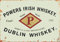 BDTS Powers Irish Whiskey Bar Metal Sign Retro Pub Plaque Man Cave Alcohol Garage Party Props Plaque/Sign 8x12 inch