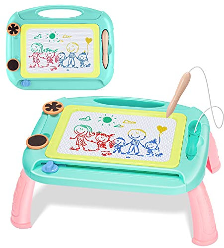 Tesoyzii Spielzeug ab 1 2 3 4 Jahre Junge, Zaubertafel Kinderspielzeug ab 1-4 Jahre Maltafel Geschenk Junge 2 3 4 Jahre Geschenk Mädchen 1 2 3 4 Jahre Magnettafel Kinder Spielzeug Junge 1 2 3 4 Jahre