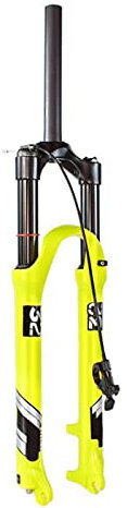 Gabeln 26 27,5 29 Zoll Luftstoßdämpfer Fahrradgabel, Scheibenbremse Handbuch/Remote Lockout Reisen 130mm Fahrradaufhängungsgabel Federgabel (Color : Straight RL, Size : 29inch)