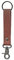 Harley-Davidson Bar & Shield Silhouette Brown Vinyl Strap Schlüsselanhänger