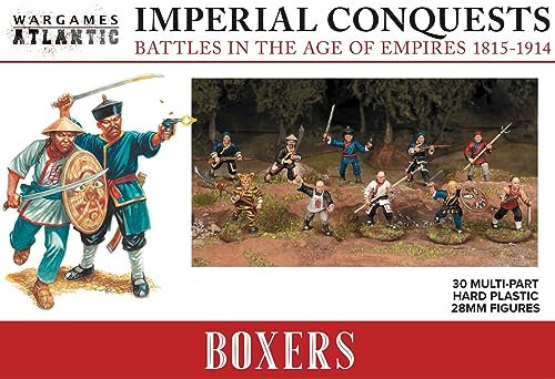 Imperial Conquests – Boxers chinois – 30 figurines en plastique dur (polystyrène résistant aux impacts) 28 mm