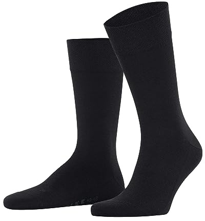 FALKE Herren Sensitive New York Socken druckfreier Komfortbund flache Naht gegen Druckstellen einfarbig komfortabel für Diabetiker Alltag Business atmungsaktives nachhaltiges Lyocell 1 Paar