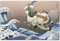 Open Road Brands Nickelodeon Avatar: The Last Airbender Appa Sea Scene Gallery Wrapped Canvas Wall Decor - Avatar Wall Art for Home Decorating