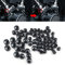 FINMOKAL Kit Copribulloni Motore Nero per Harley Softail Electra Street Glide Road King