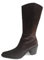 Stivali Texani Donna NeroGiardini 972 - Marrone Testa di Moro, Tacco 6 cm, Cerniera Laterale