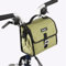 London Craftwork 7L Isolierte Kühltasche für Brompton Dahon Birdy Faltrad in Schwarz/Olivgrün
