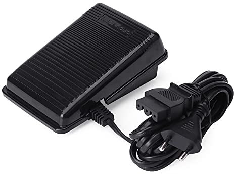 Akozon Nähmaschine Fußpedal 1pc Fuß Controller Pedal Nähmaschine Teile für Schmetterling EU Stecker 220V