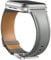 Laffav Leather Strap Compatible with Apple Watch Strap 40mm 38mm 41mm Women Men, Genuine Leather Classic Replacement Bands for Apple Watch iWatch Series 10 9 8 7 6 5 4 3 2 1 SE 2,Gray