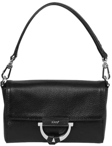 ABRO Unisex Temi Tasche, Schwarz/Nickel