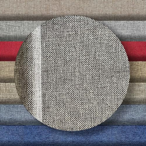 Polsterstoff 2x1,40 M. Polsterstoff Möbelstoff Meterware. Stoff für Sofa, Sessel, Kissen. Reißfest und Widerstandsfähig. Canvas Fabric Decorative (Farbe Hellgrau)
